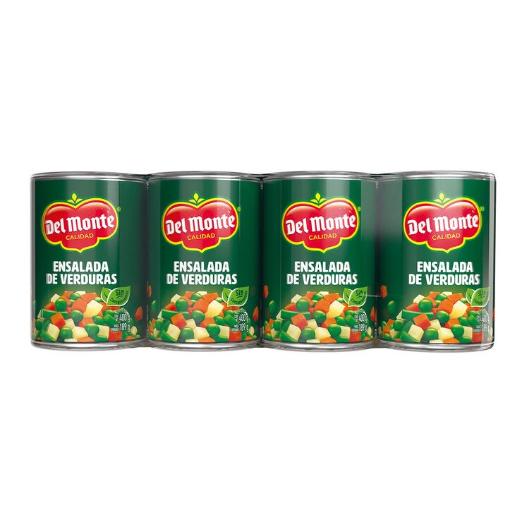 Del Monte Ensalada De Verduras 8 pzas 400 g