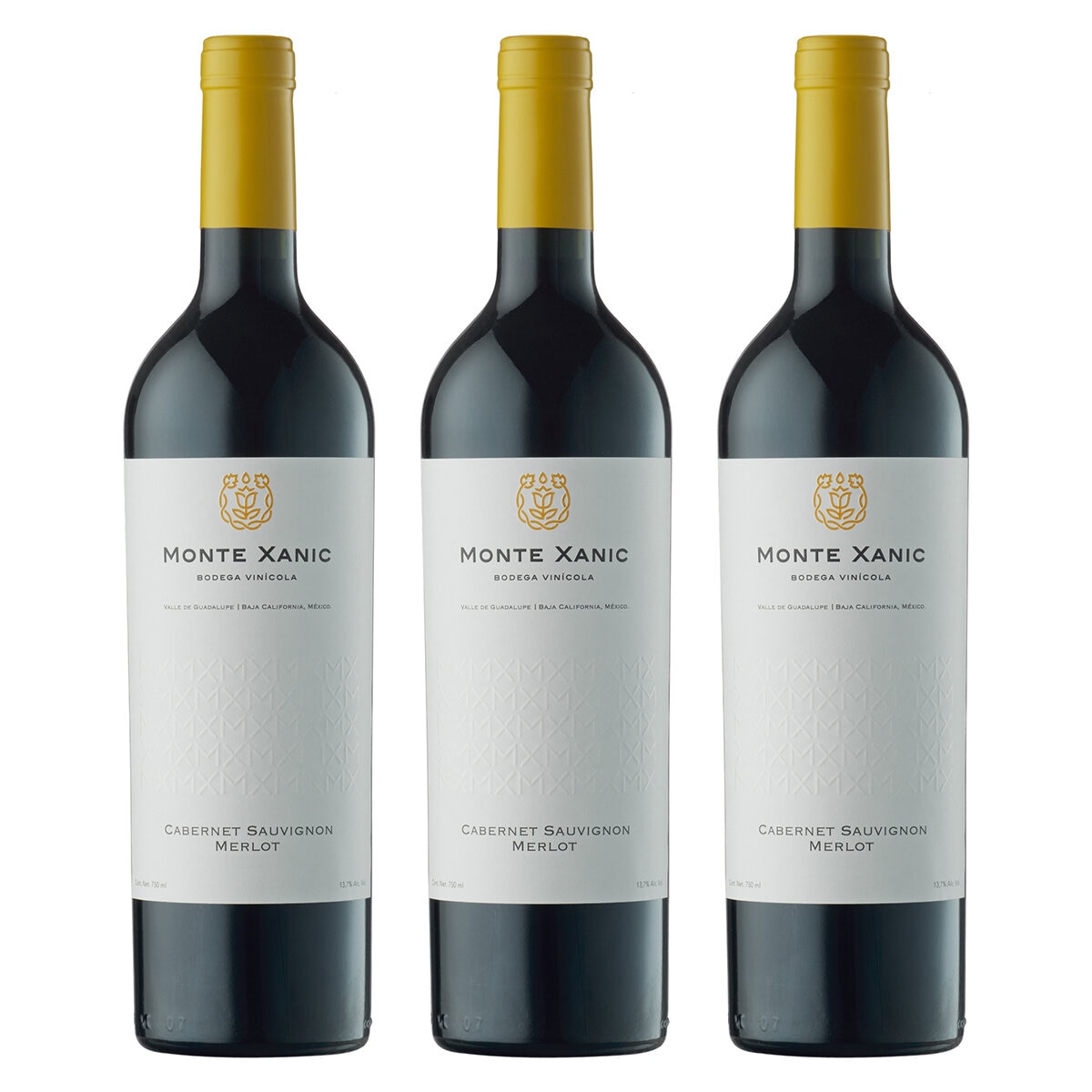Vino Tinto Monte Xanic Cabernet Sauvignon - Merlot 3/750ml