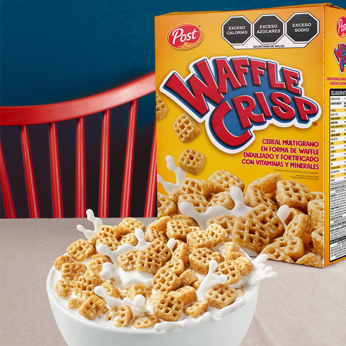 Waffle Crisp Cereal Multigrano 652 g