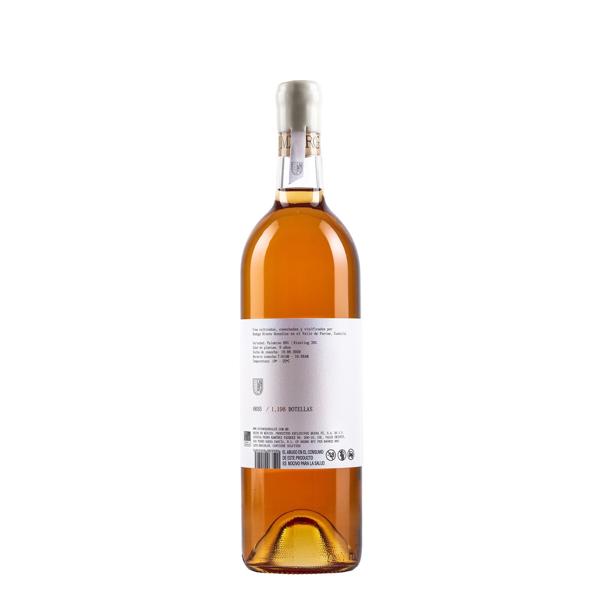 Vino Blanco RGMX Naranja 750 ml