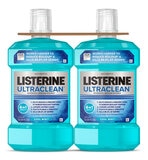 Listerine Enjuague Bucal UltraClean 2 pzas de 1.5 l