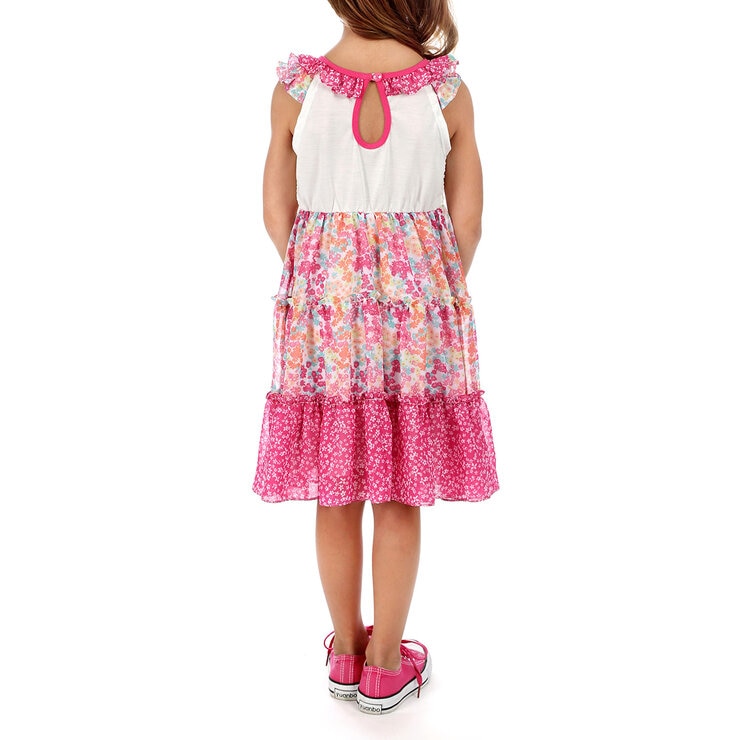 Jona Michelle Vestido para Niñas Rosa 7 Años