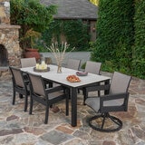 SunVilla, Fairchild comedor de 7 piezas para patio