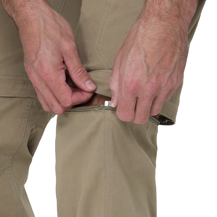 The B.C. Clothing Co. Pantalones Convertibles para Caballero Café 30 x 30