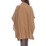 Black Bow Poncho para Dama Café