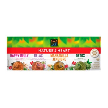 Nature´s Heart Kit de Tés 100 sobres de 1.5 g cada uno
