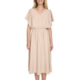 DKNY Vestido para Dama café extra grande
