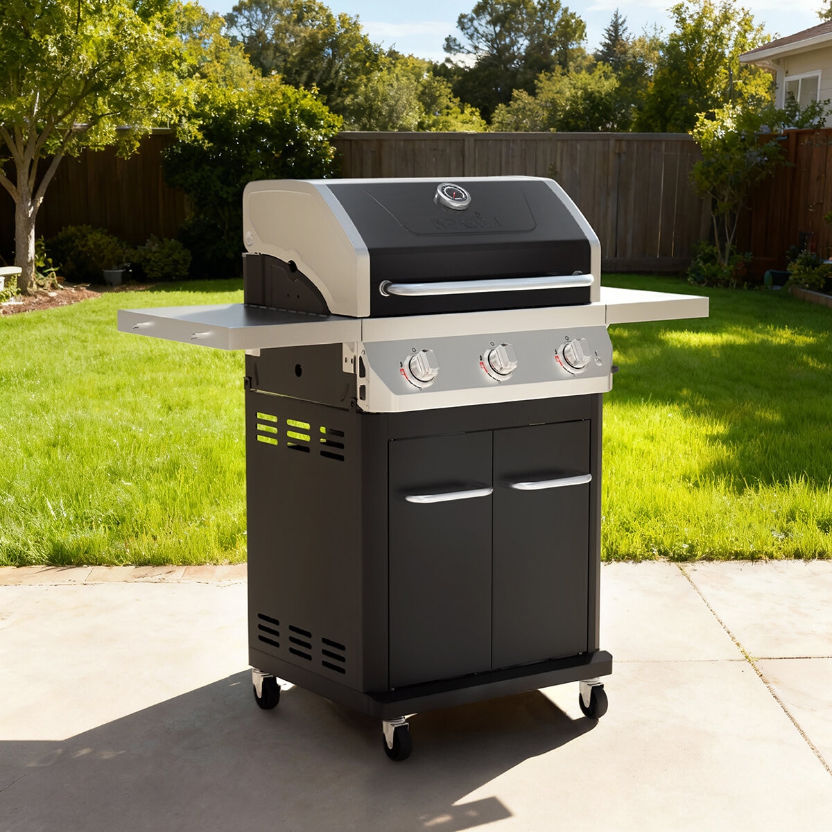 Nexgrill, Asador de gas de 3 quemadores