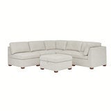 Thomasville, Rockford, Seccional Modular De Tela de 6 Piezas con 2 Reposapiés Eléctricos Thomasville, Rockford, Seccional Modular De Tela de 6 Piezas con 2 Reposapiés Eléctricos