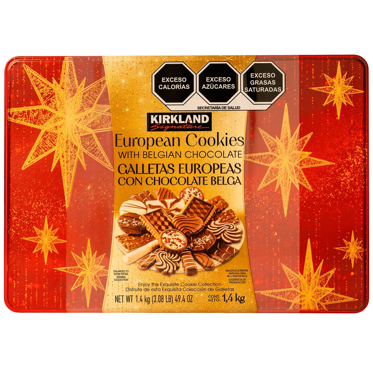 Kirkland Signature Galletas Europeas con Chocolate Belga 1.4 kg Kirkland Signature Galletas Europeas con Chocolate Belga 1.4 kg