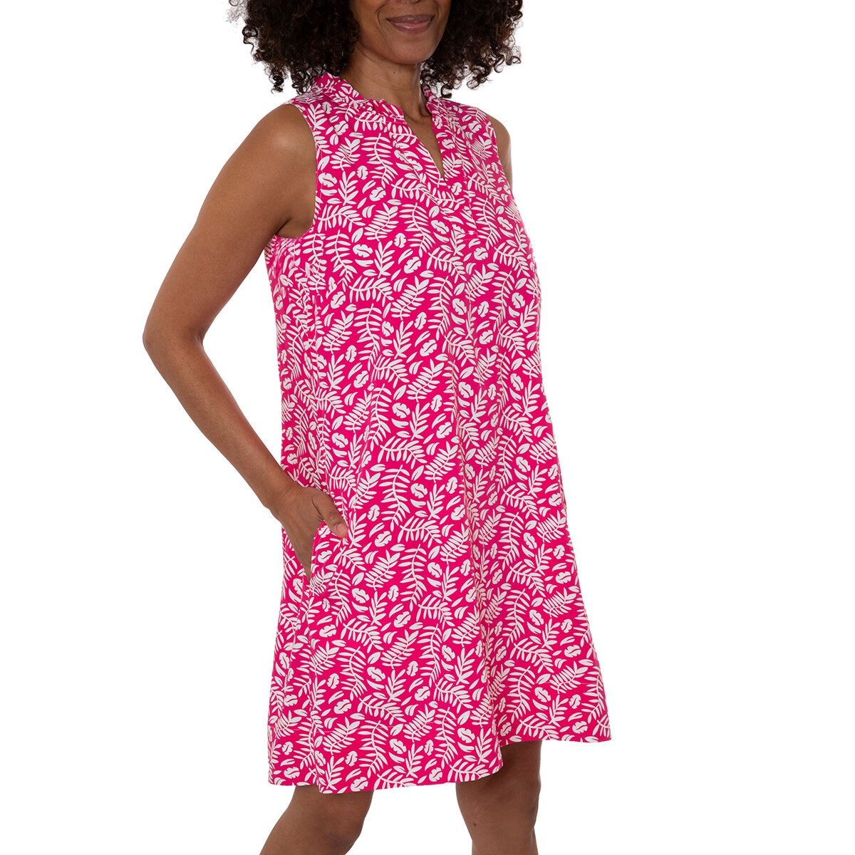 Mario Serrani Italy Vestido para Dama Rosa Extra Grande