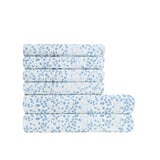 South Point Home Fashions Juego de Sabanas Tamaño King 6 Piezas Serrina Blue