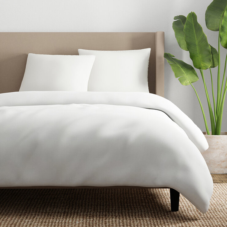 AllerEase Almohada Jumbo con Funda Organica, 2 Piezas