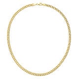 Cadena de Eslabones, Oro Amarillo de 14K Cadena de Eslabones, Oro Amarillo de 14K