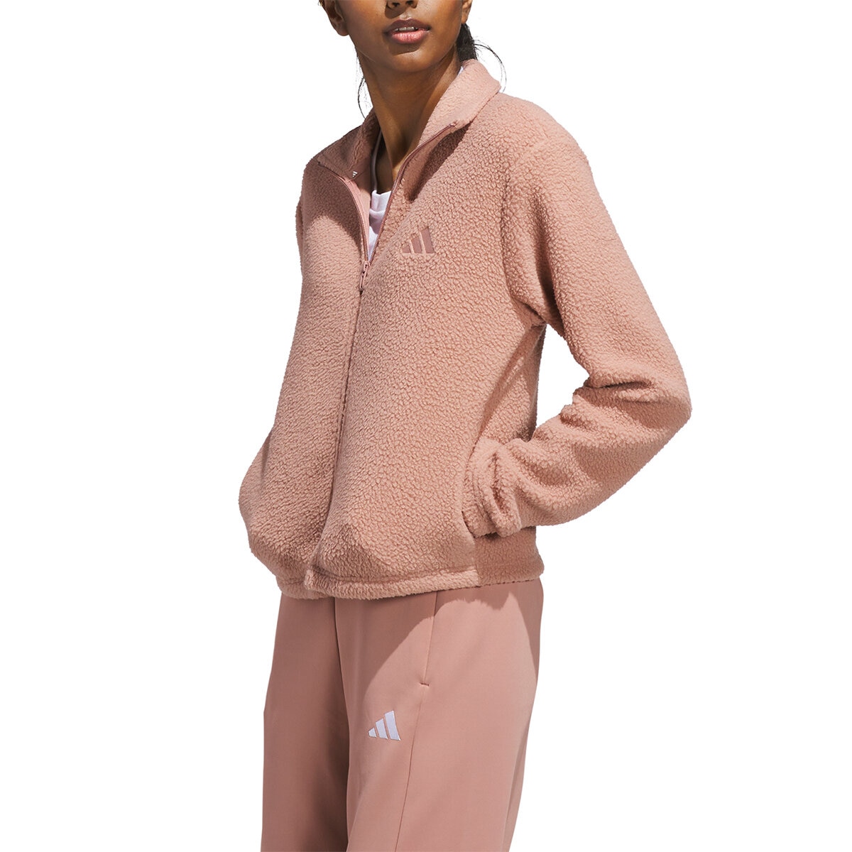 Adidas Sudadera para Dama Rosa Extra Grande