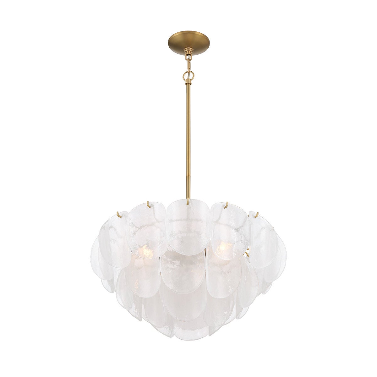 Empire Lighting, Lámpara Colgante con Pantallas de Vidrio Modelo Sutton Empire Lighting, Lámpara Colgante con Pantallas de Vidrio Modelo Sutton