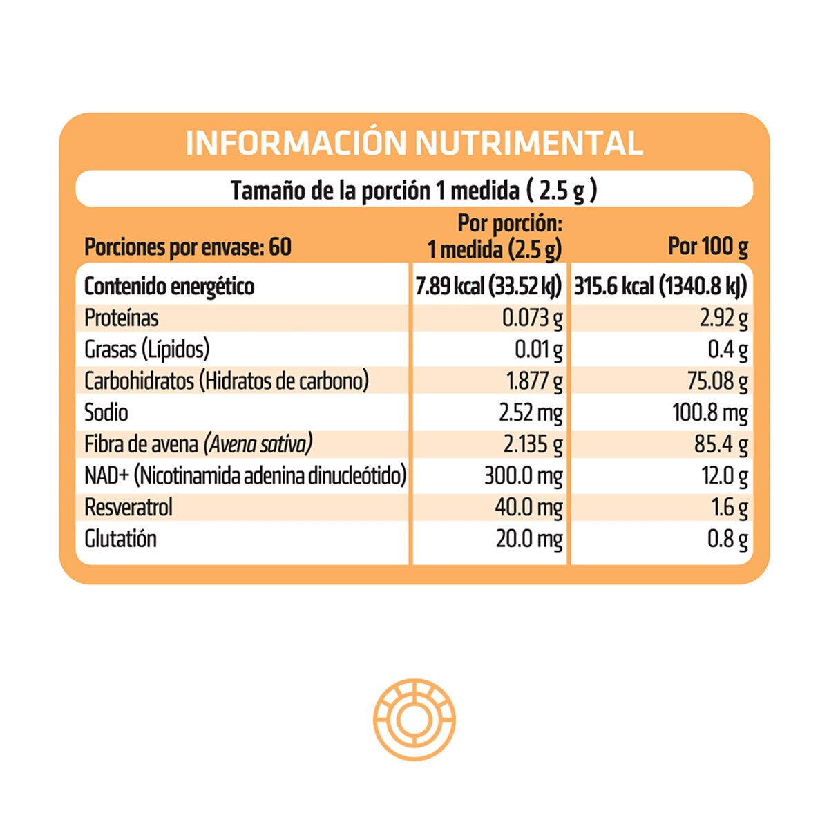 HealthAddiction NAD en Polvo 60 Porciones