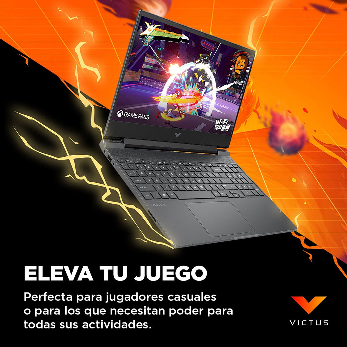 HP Victus 15-fb3031la Laptop Gaming 15.6" FHD NVIDIA GeForce RTX 3050 AMD Ryzen 7 7445H 12GB 512GB SSD HP Victus 15-fb3031la Laptop Gaming 15.6" FHD NVIDIA GeForce RTX 3050 AMD Ryzen 7 7445H 12GB 512GB SSD