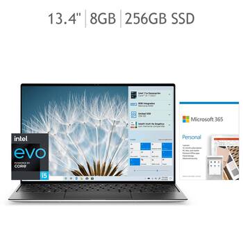 Dell Laptop XPS 13.4"  Intel® Core™ i5-1135G7 EVO incluye Microsoft® 365 Personal - Annual Subscription (1 user)
