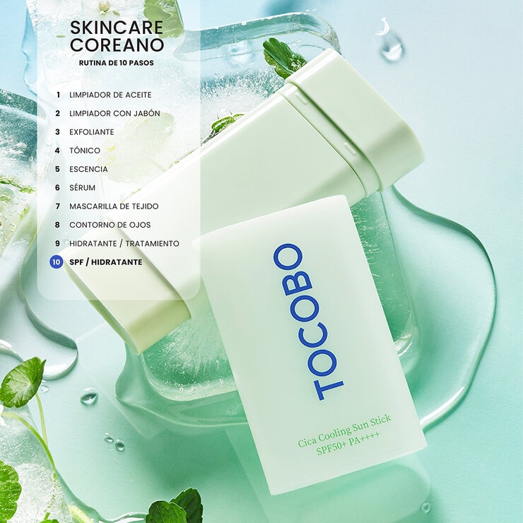 Tocobo Cica Protector Solar en Barra Refrescante 2 pzas