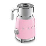 Smeg Espumador de Leche Rosa