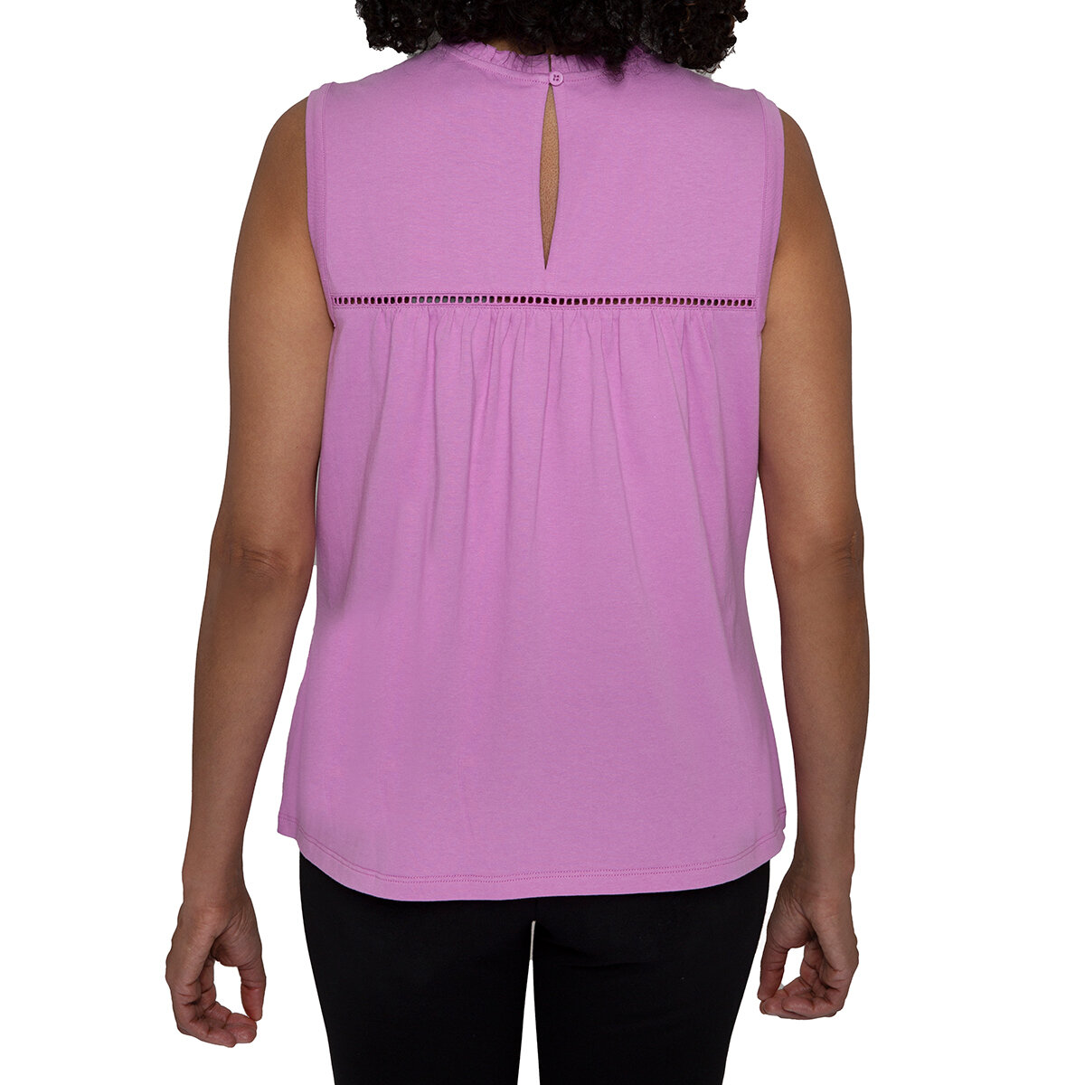 Mario Serrani Italy Blusa para Dama Morado Mediana