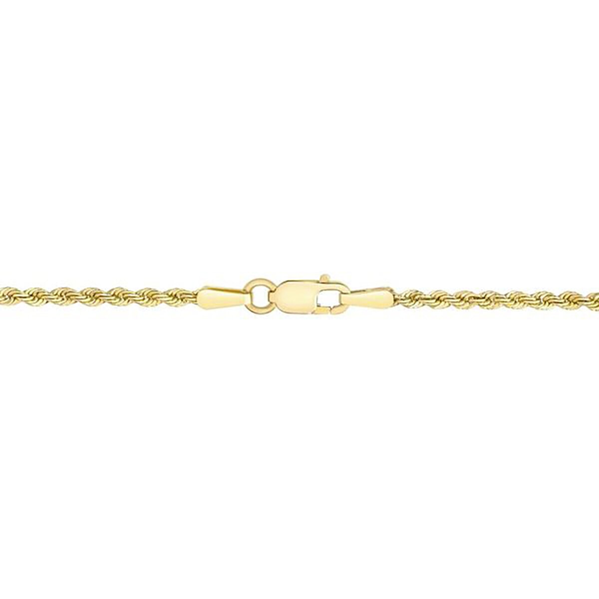 Cadena con Dije en forma de Lágrima, Oro Amarillo de 14K