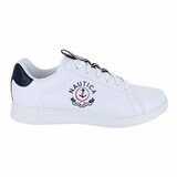Nautica Tenis Modelo Woott Color Blanco para Caballero en Varias Tallas