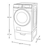 Lavasecadora 22Kg / 13Kg con pedestal Samsung