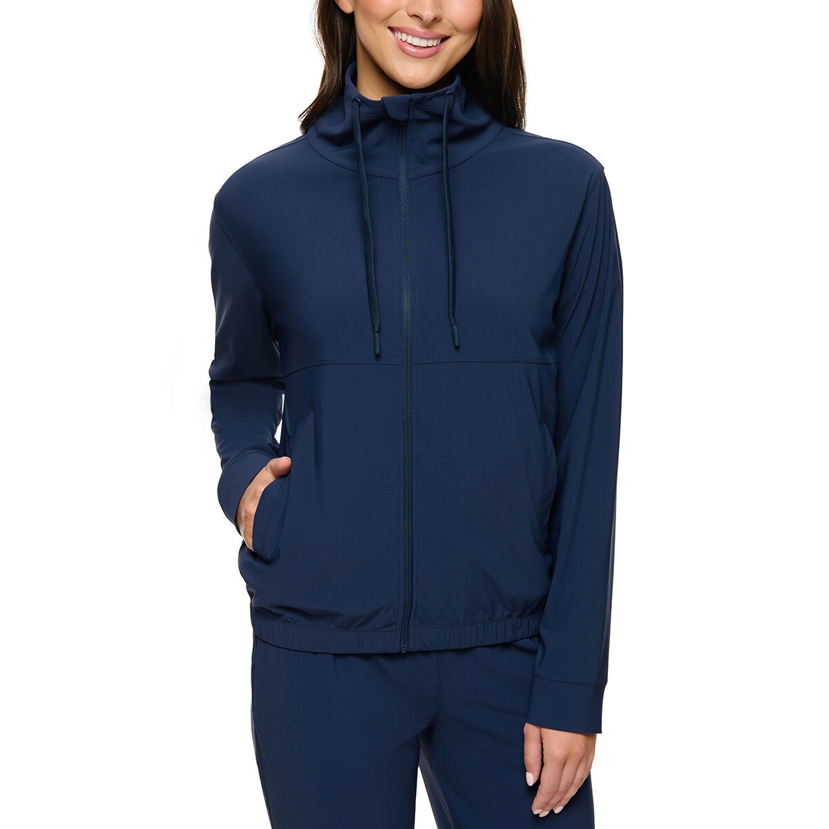 Kirkland Signature Chamarra Deportiva para Dama Azul Extra Chica
