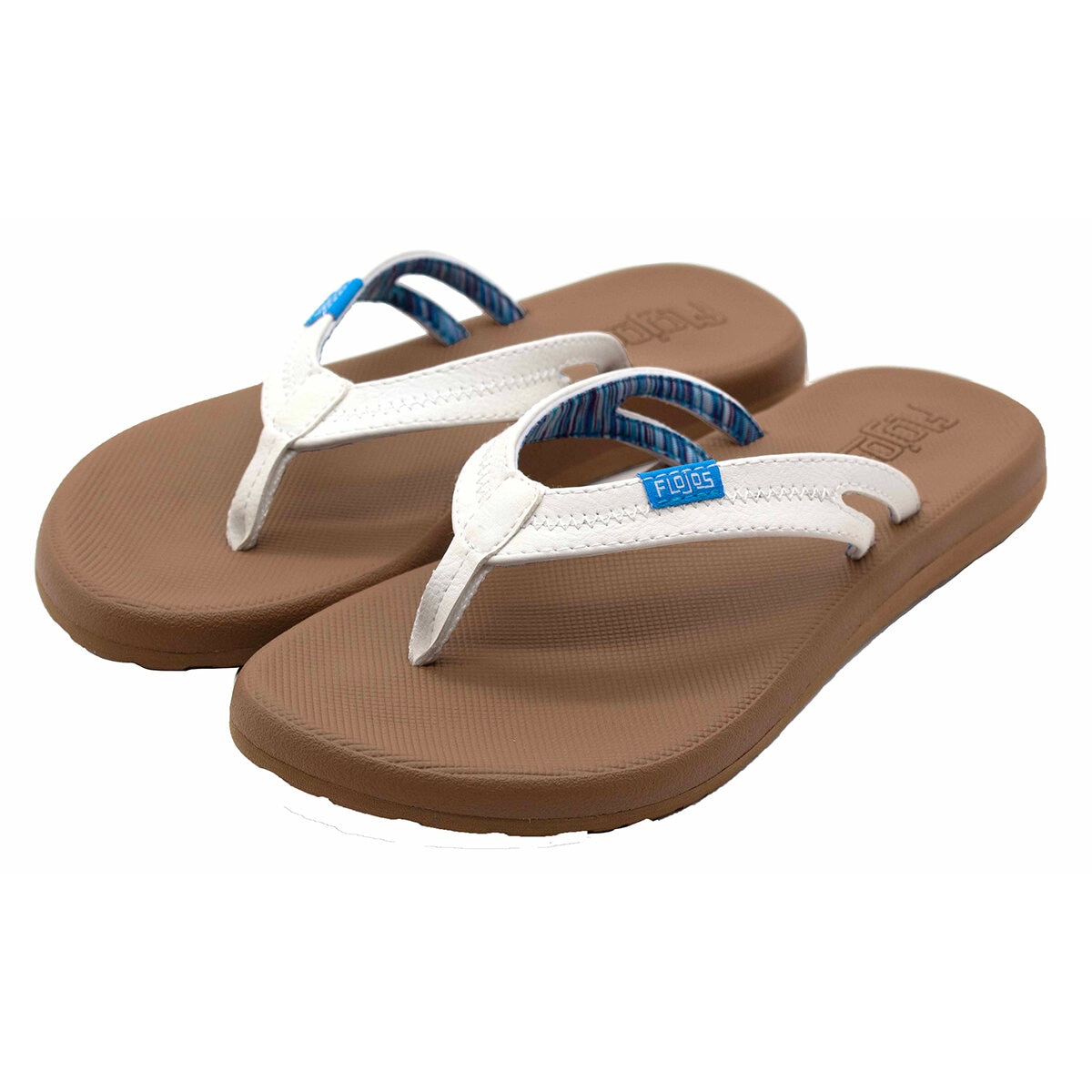 Flojos Sandalia para Dama Blanco US 9 MEX 26 Cost