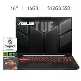 ASUS TUF Gaming A16 Laptop 16" Full HD AMD Ryzen 5 16GB 512GB SSD