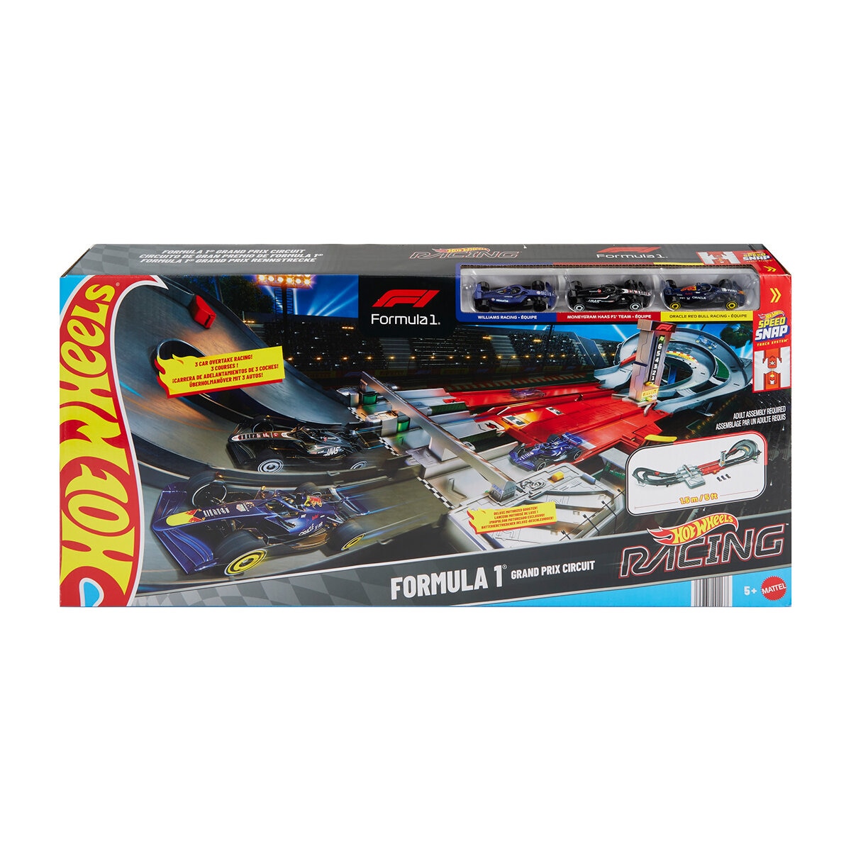 Hot Wheels Racing, Pista Fórmula 1 Grand Prix 1.5M