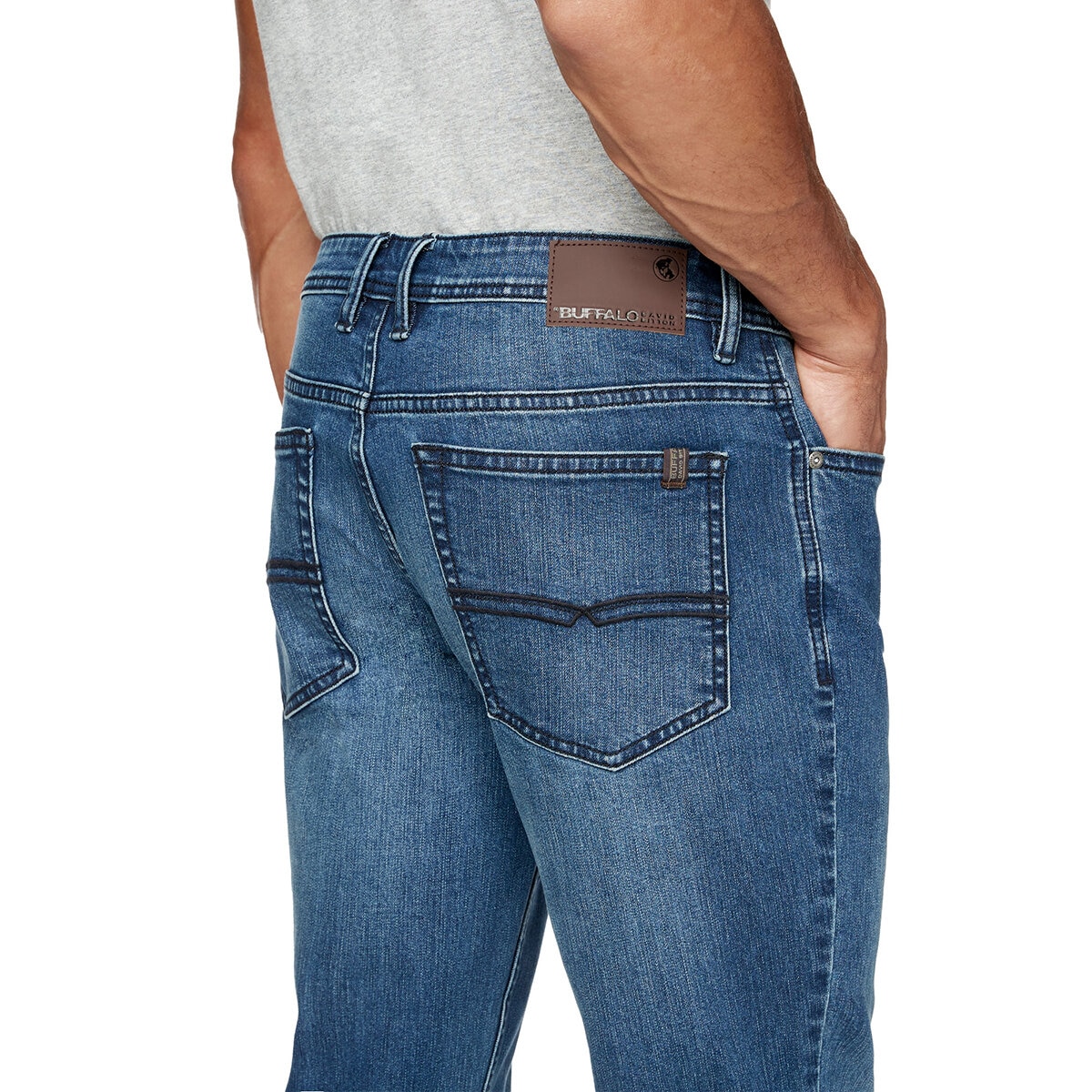 Buffalo David Bitton Jeans para Caballero Azul 32 x 29