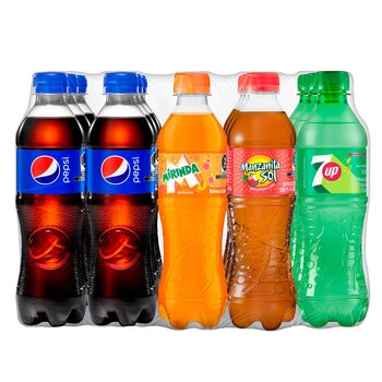 Pepsi Mix de Refresco 15 pzas de 400 ml