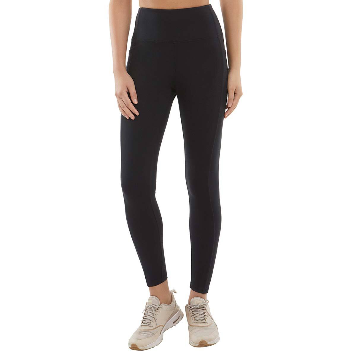 Jockey, Leggings Deportivos 7/8 para Dama, Negro, Extra Chica Costco