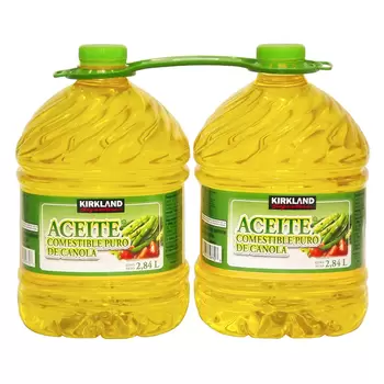 Kirkland Signature Aceite de Canola 2 pzas de 2.84 l