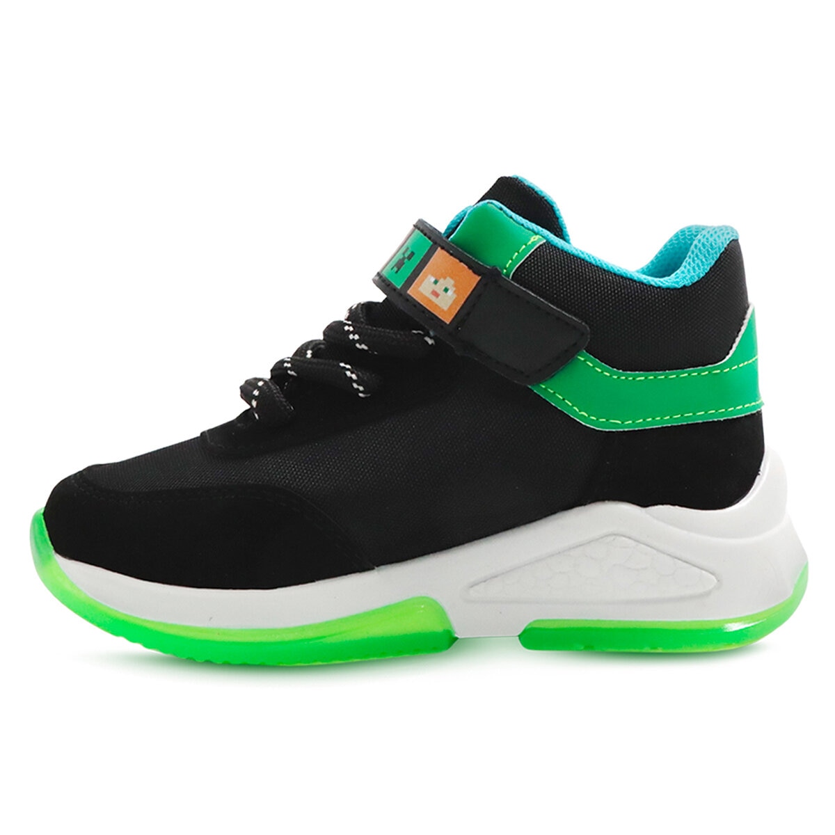 Minecraft, Tenis Tipo Media Bota para Niño, Varias Tallas
