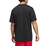 Adidas Playera deportiva para Caballero Negro Mediana