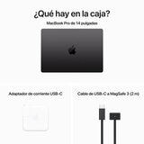Apple MacBook Pro 14" Chip M3 Max 1TB Negro Espacial