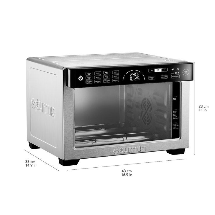 Gourmia, Horno digital con freidora de aire 24L 12-en-1 Gourmia, Horno digital con freidora de aire 24L 12-en-1