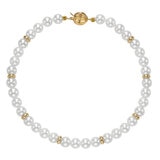 Pulsera de Perlas, Oro Amarillo de 14K