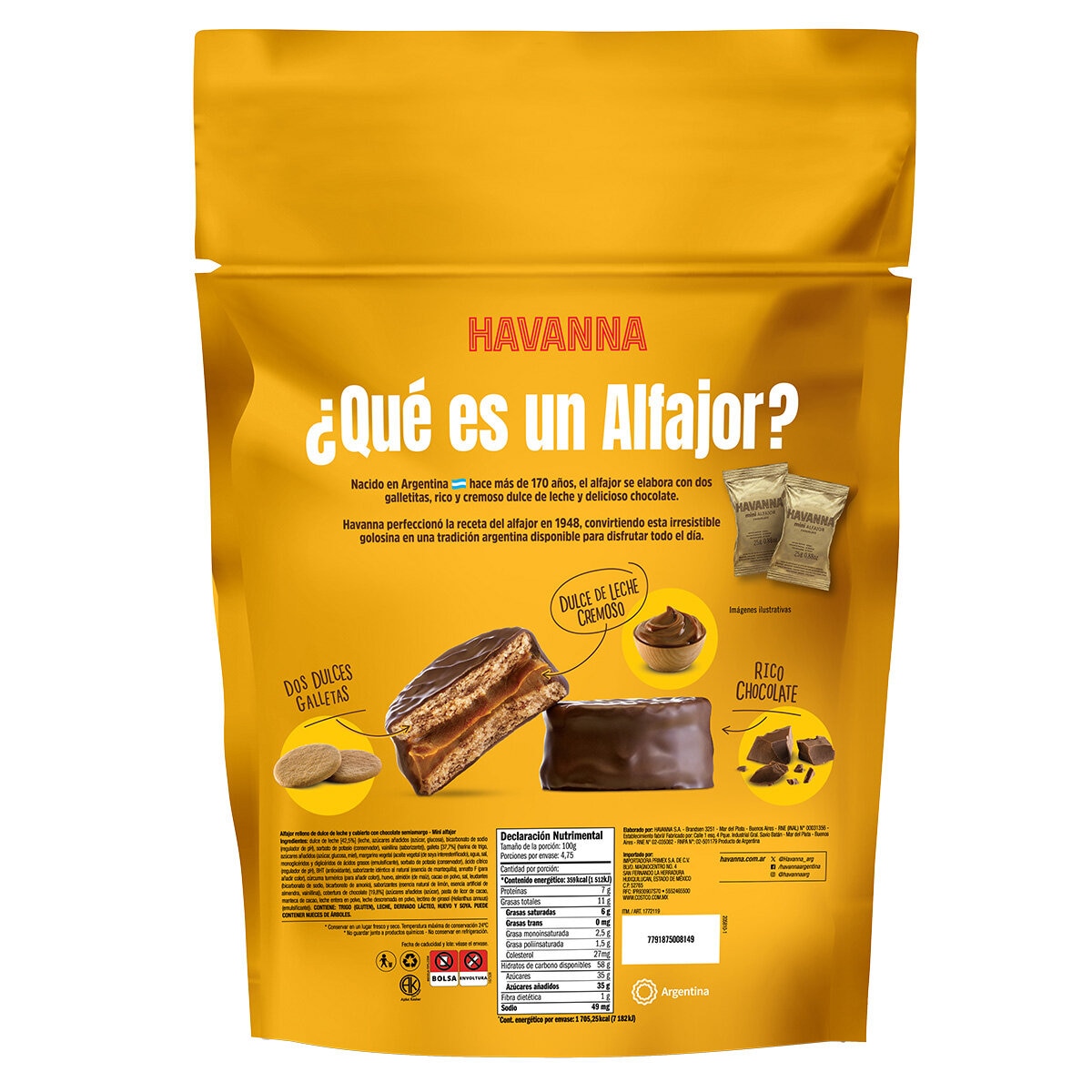 Havanna Alfajor 475 g