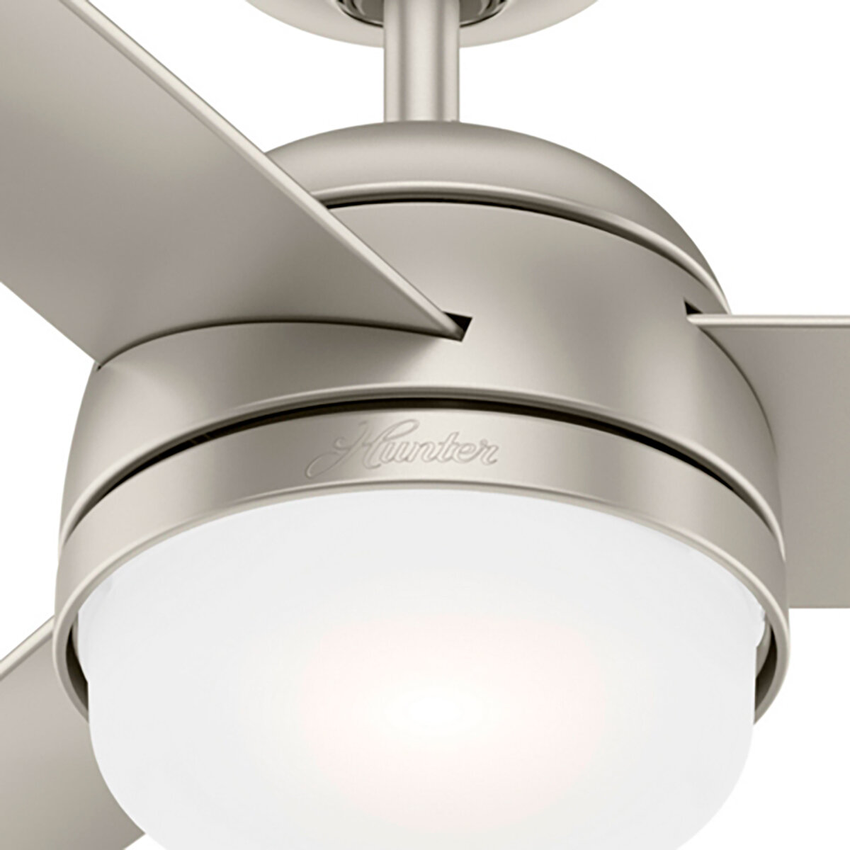 Hunter, Ventilador Midtown Matte Nickel 48"