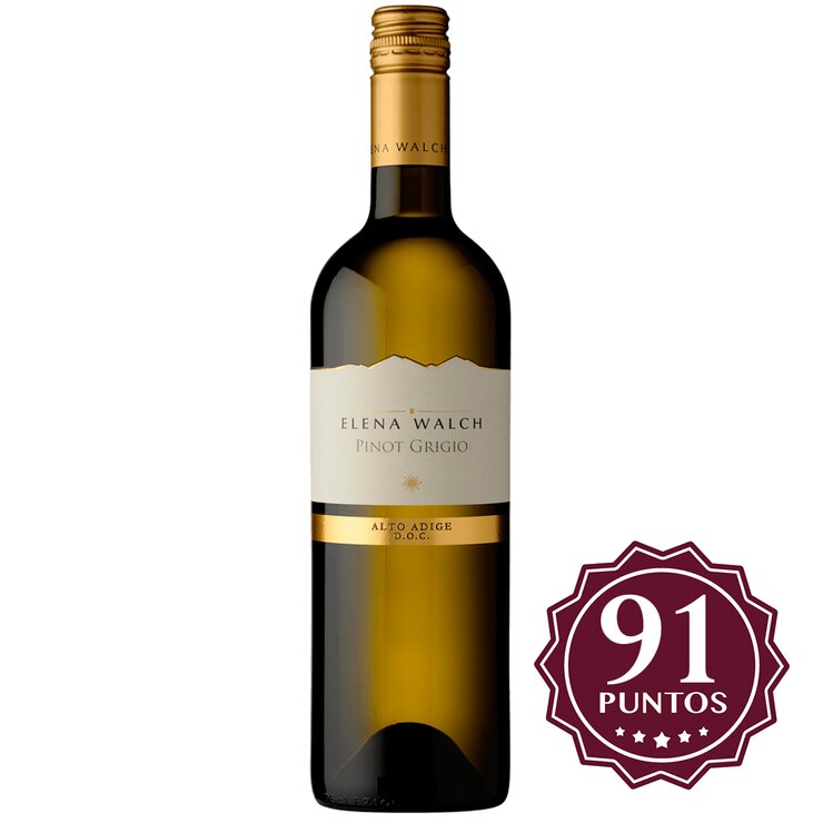 Vino Blanco Elena Walch Selezione Pinot Grigio 750 ml Vino Blanco Elena Walch Selezione Pinot Grigio 750 ml