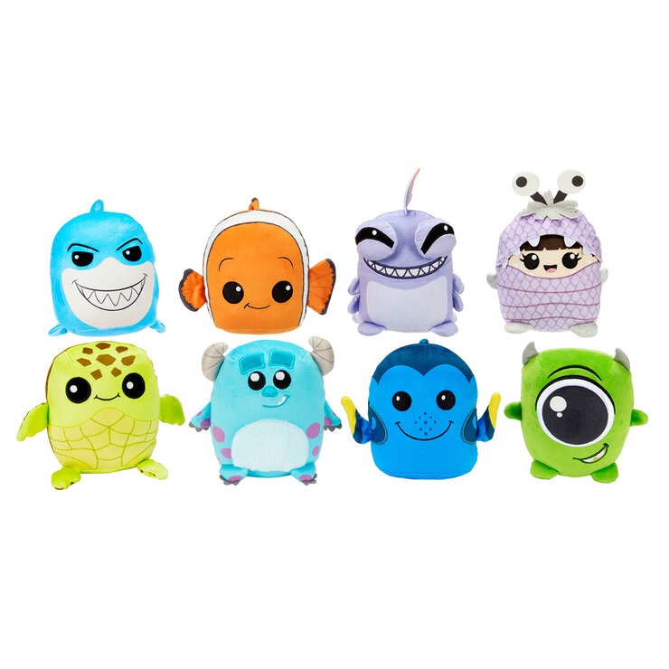 Disney Cuutopia Set de 8 Peluches 13 cm Pixar