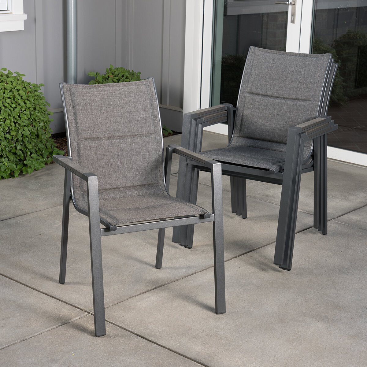 Sunvilla, Dark Forest Comedor Expandible de 9 Piezas para Patio