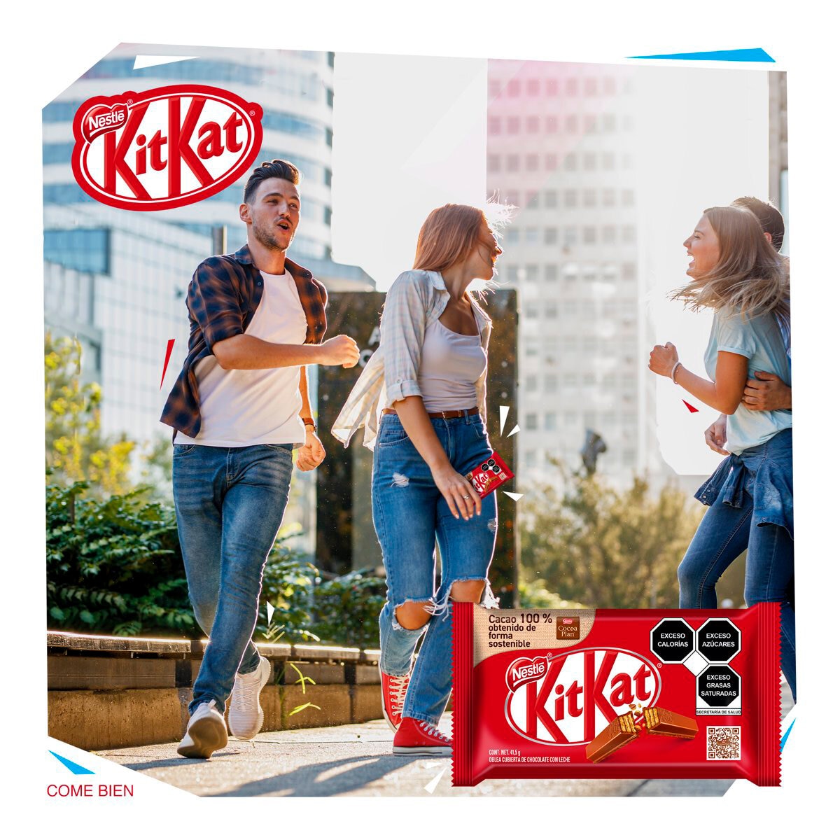 KitKat Chocolate 16 pzas 41.5 g