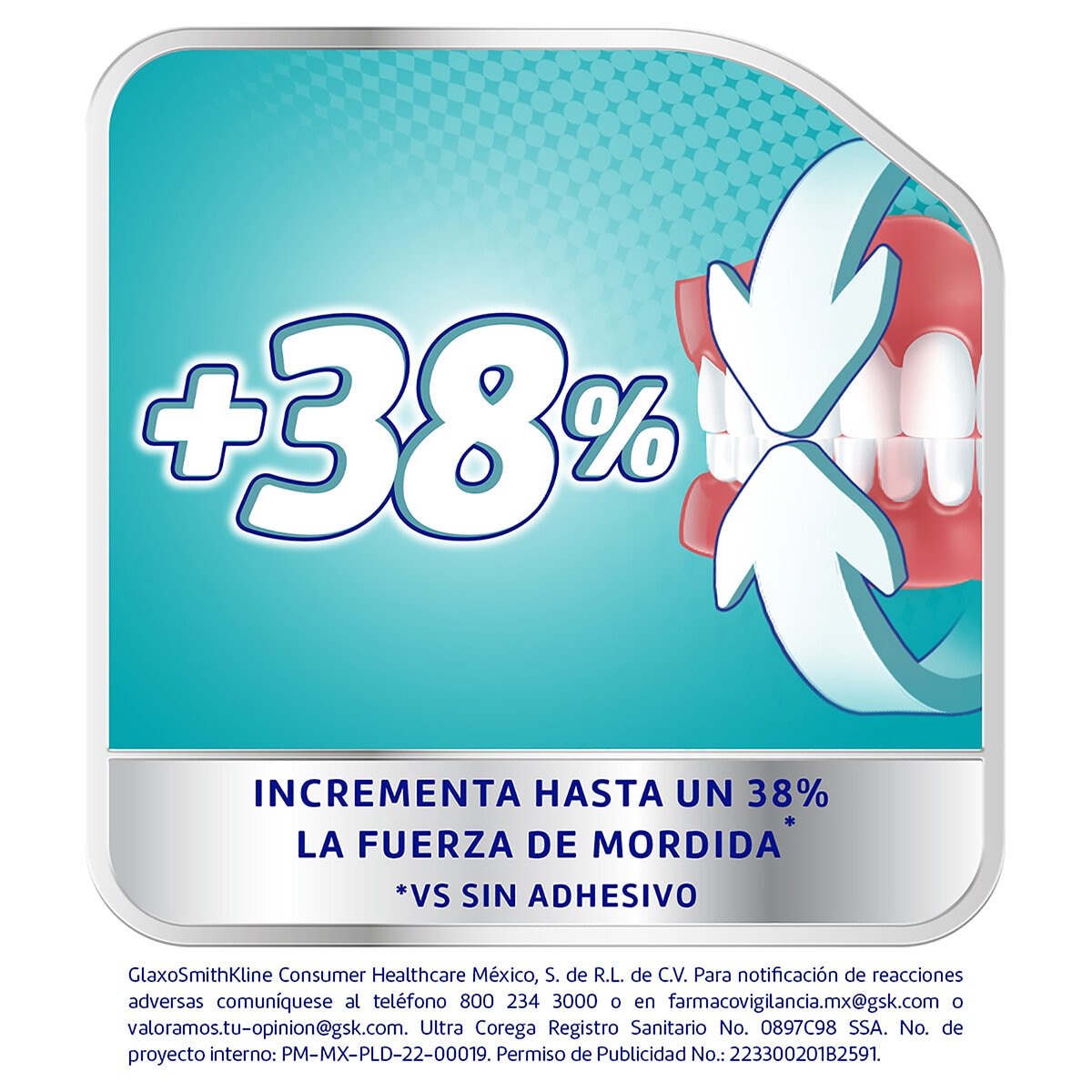 Corega Ultra Crema Adhesiva para Prótesis 3 pzas de 40g