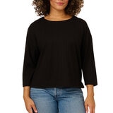 Adrianna Papell Blusa para Dama Negro EE Grande